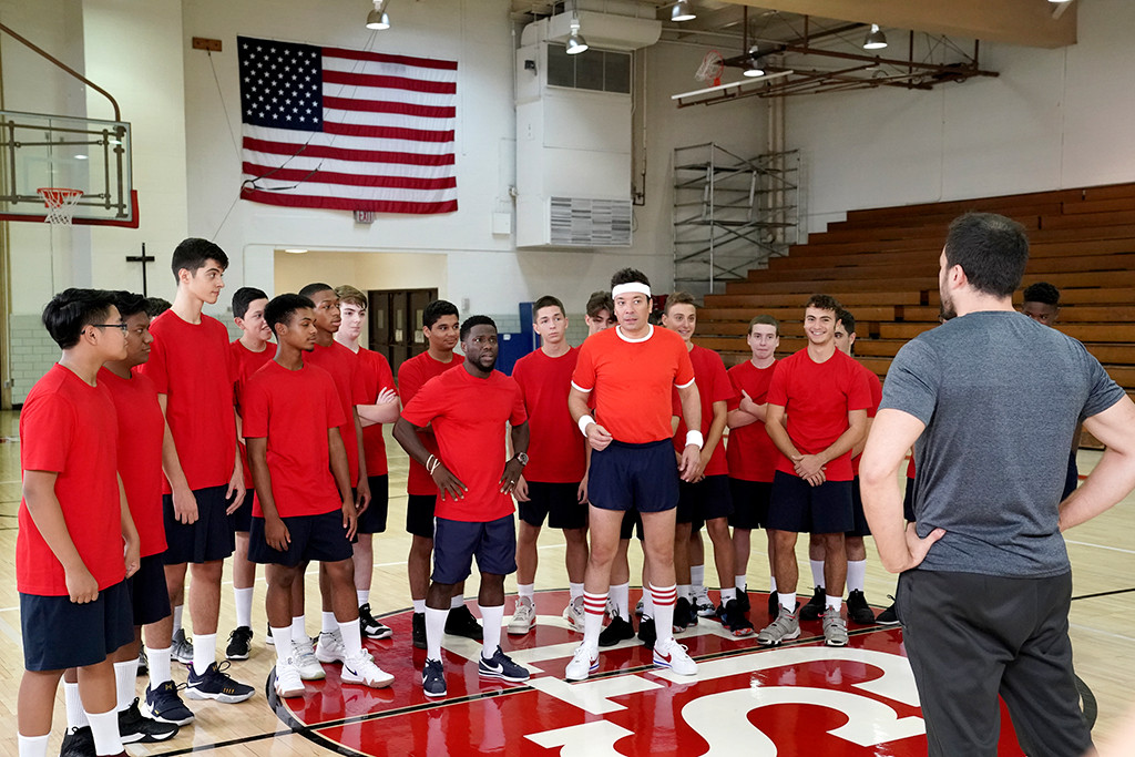 Lol Watch Jimmy Fallon And Kevin Hart Go Back To High School E Online Au